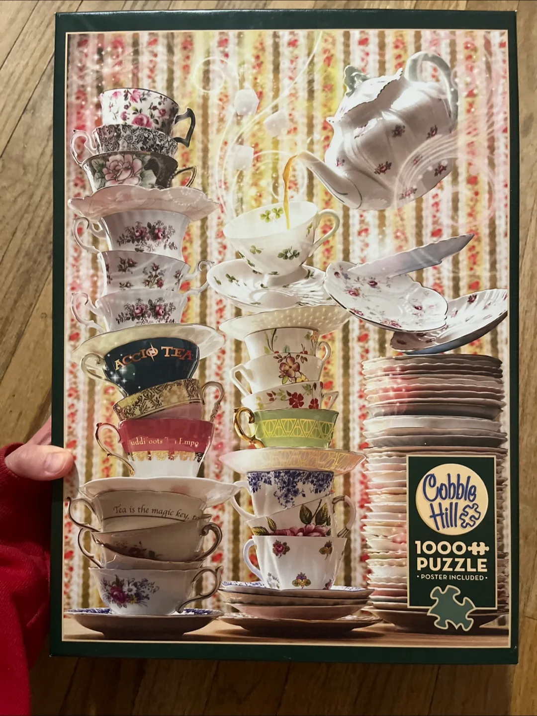 Cobble Hill 1000-Piece Teacup Jigsaw Puzzle