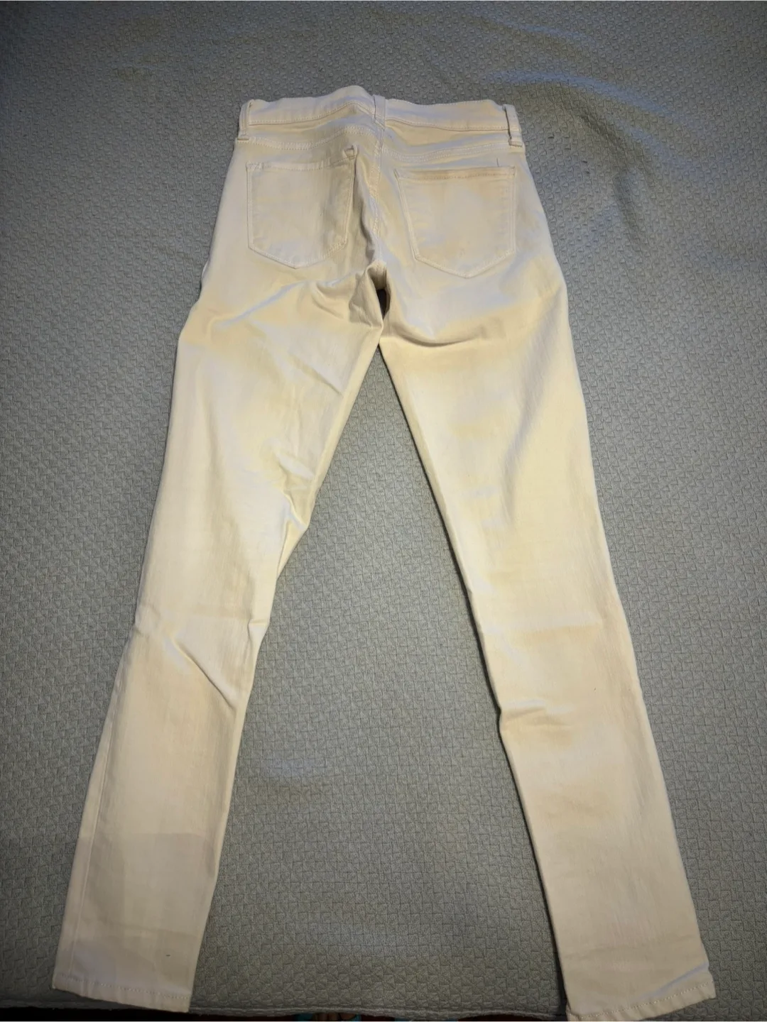 Women’s Gap High Rise White Denim Jeans - Size 24 image indicator(2)