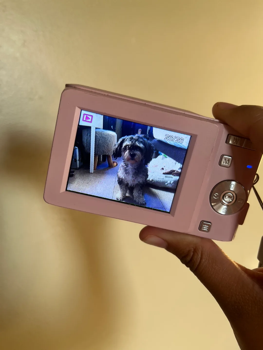 Pink Digital Camera with 16x Zoom image indicator(3)