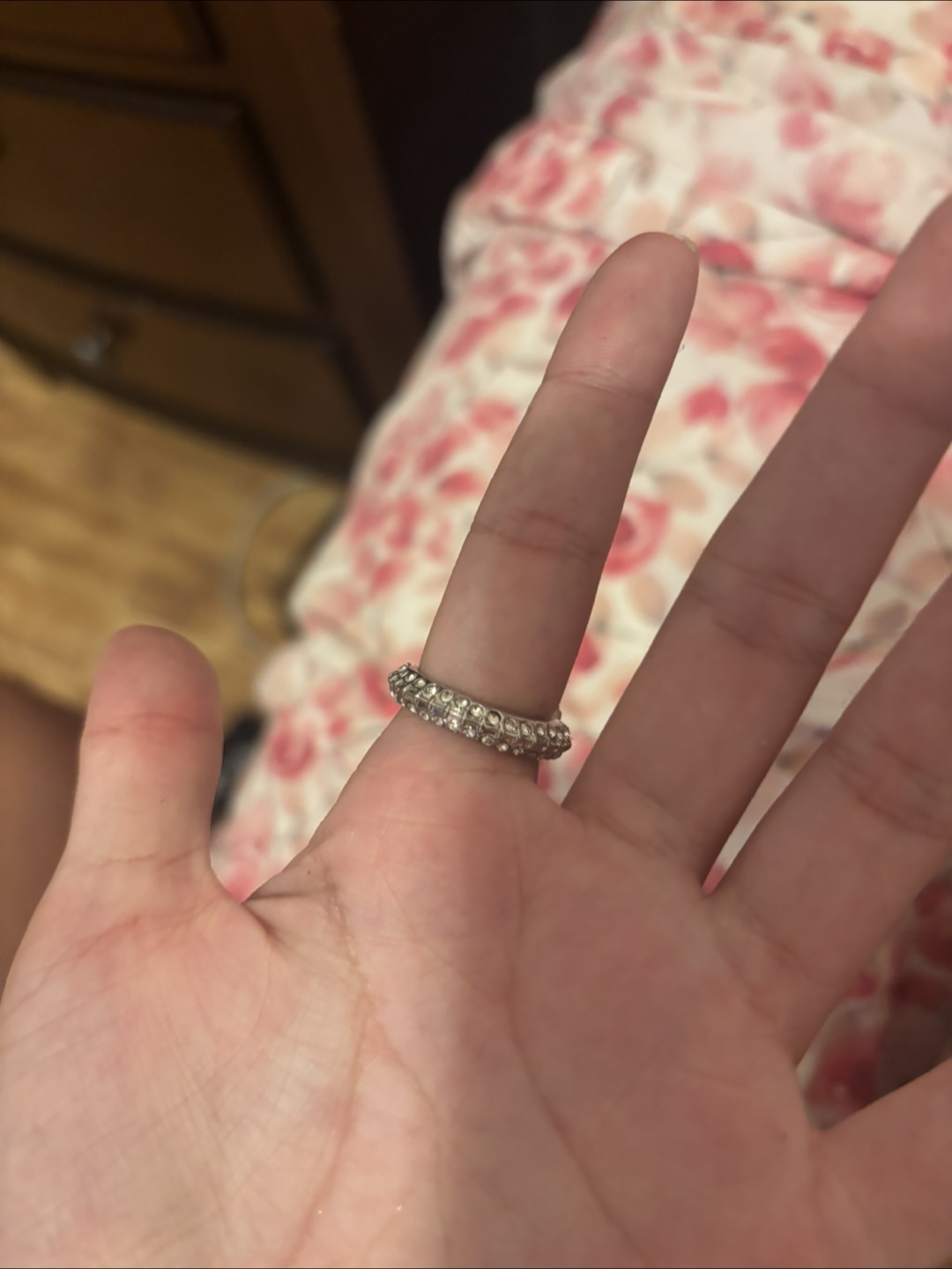 Rhinestone Embellished Ring - photo 2