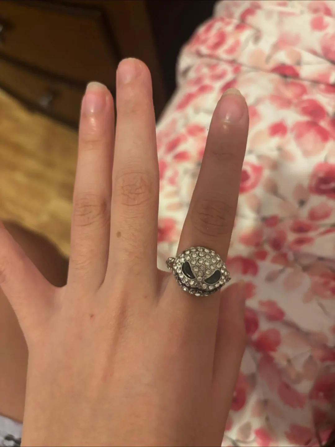 Rhinestone Embellished Ring thumbnail