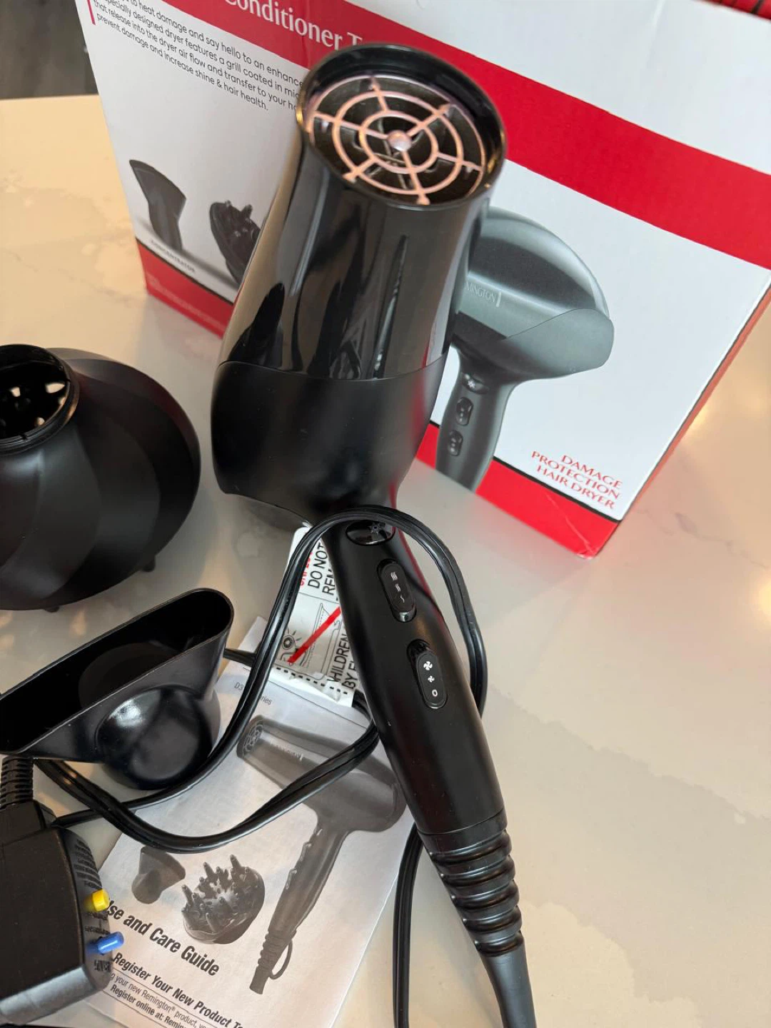 Remington Damage Protection Hair Dryer - Like New! - photo 3