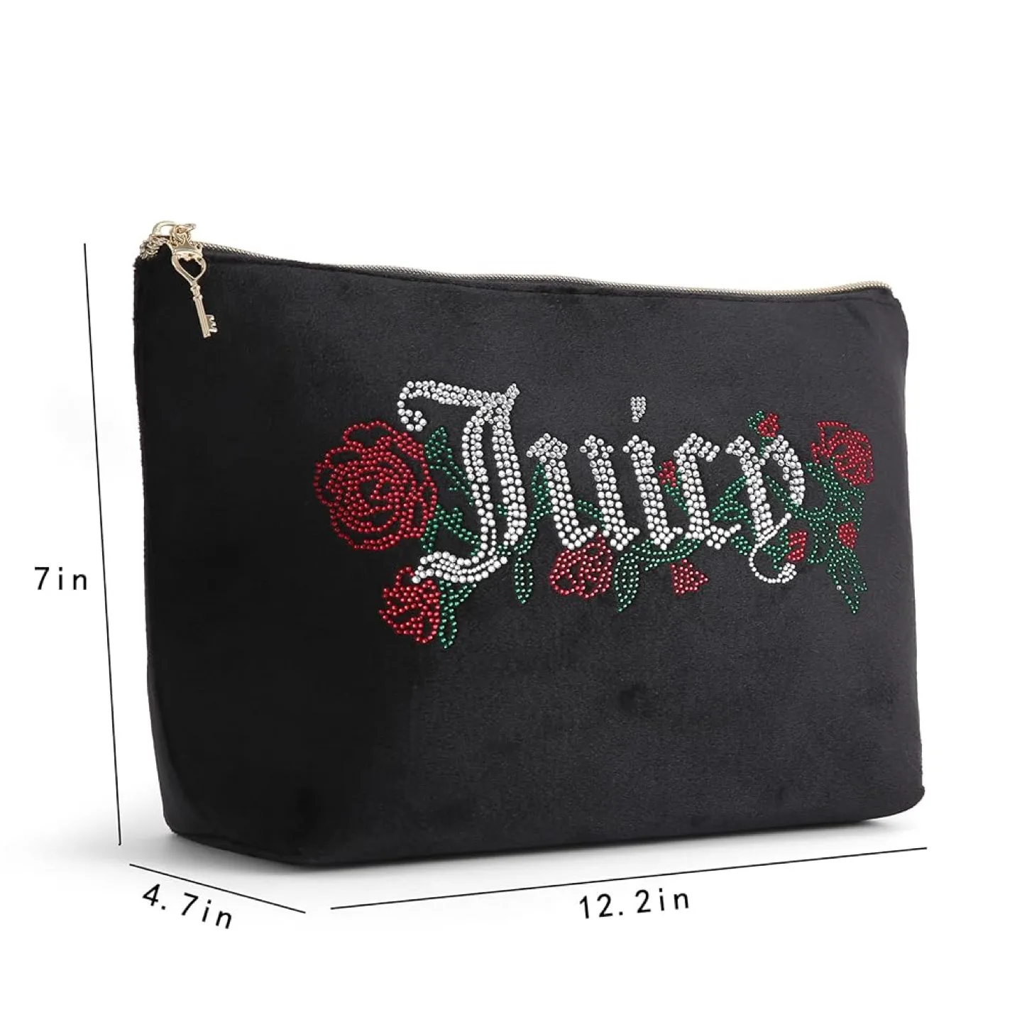Juicy Couture Denim Travel Cosmetic Bag thumbnail