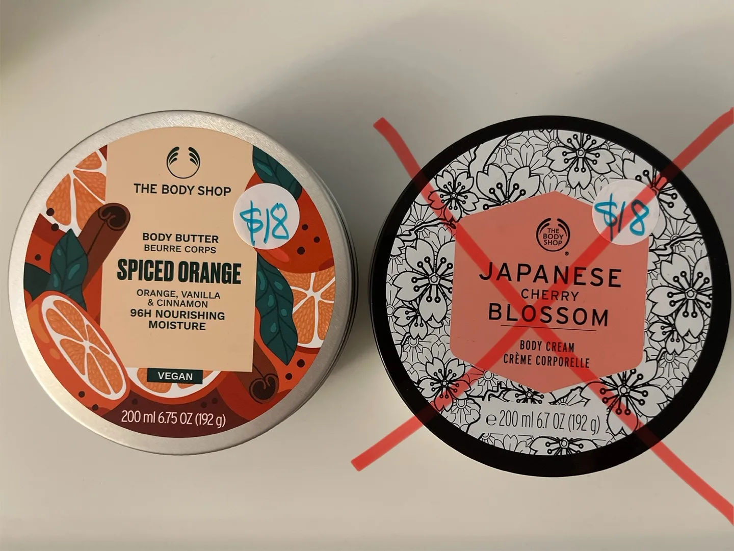 The Body Shop Body Butter - spiced orange & cherry blossom thumbnail