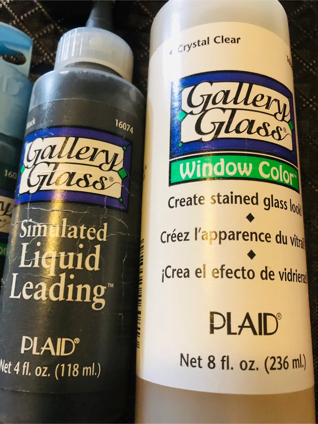 Plaid Gallery Glass Window Color & Liquid Leading thumbnail