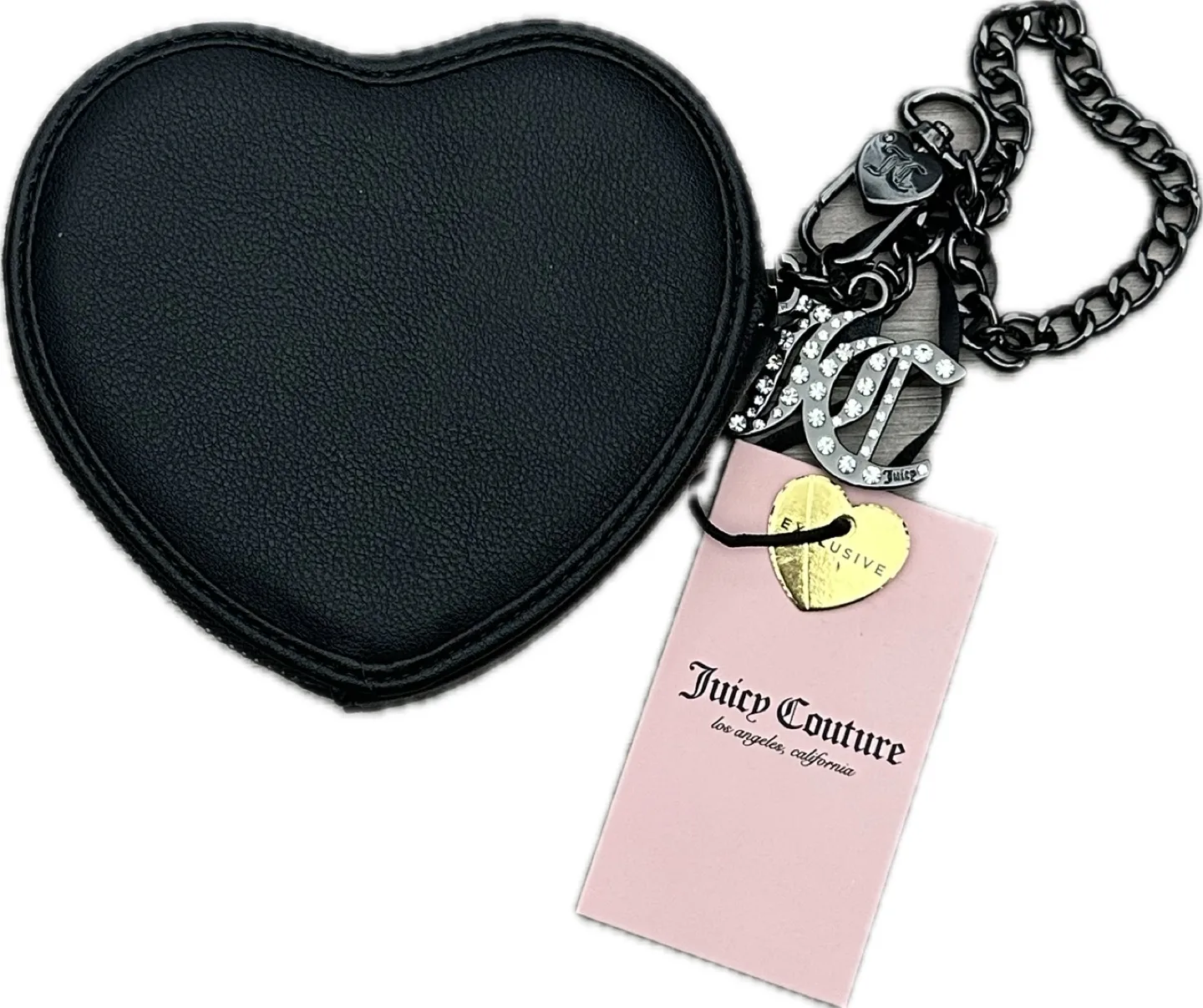 Juicy Couture Heart Zip Around Wallet On Chain image indicator(2)