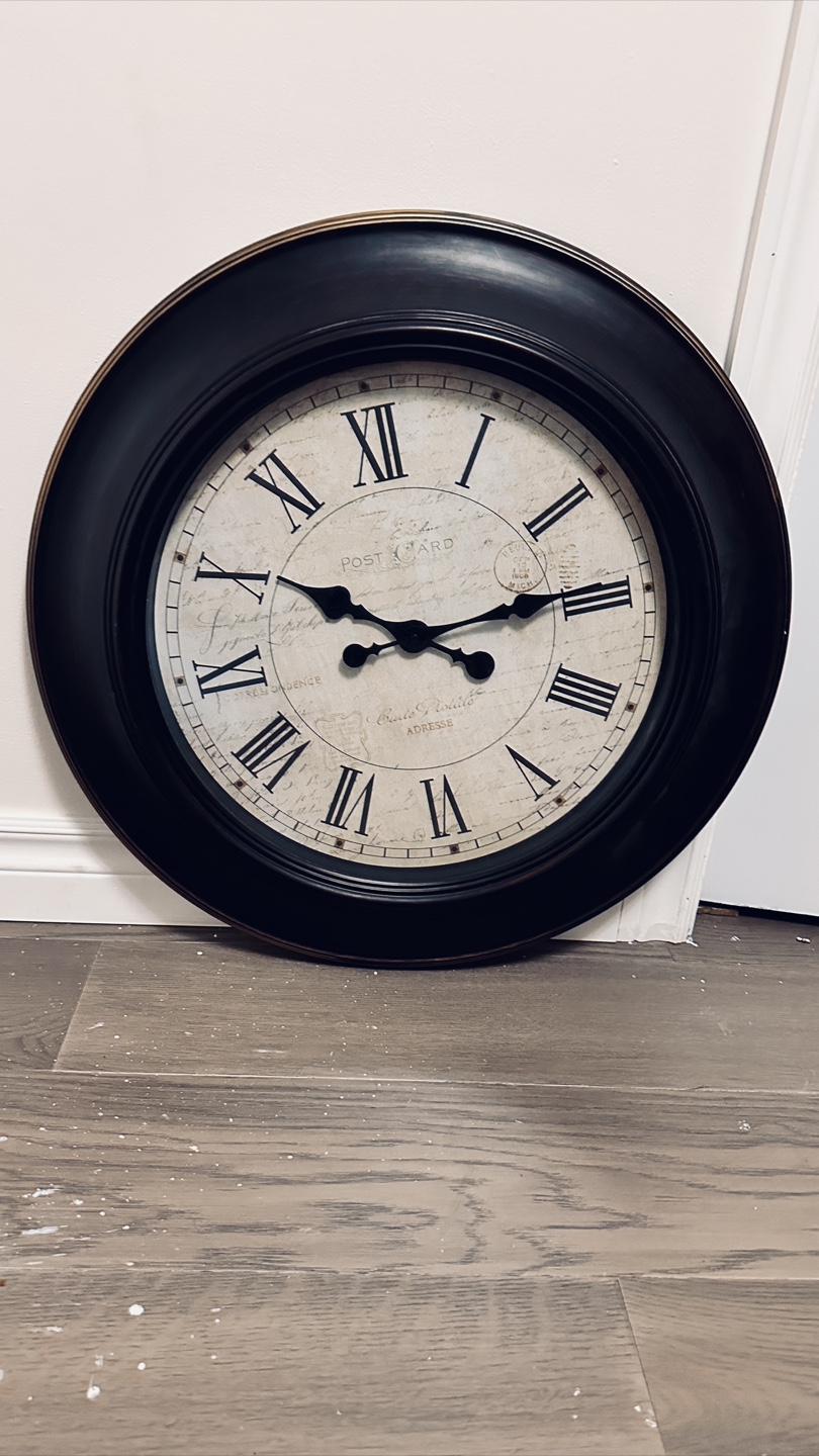 Large Decorative Wall Clock - photo 2