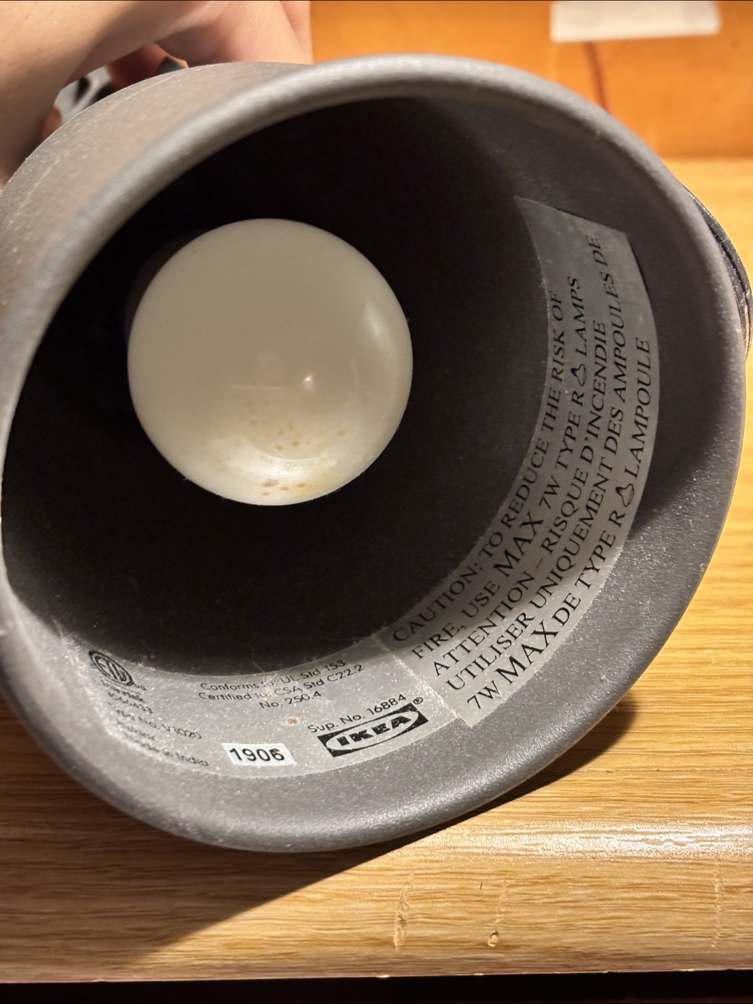 Ikea Hektar clamp lamp - photo 3