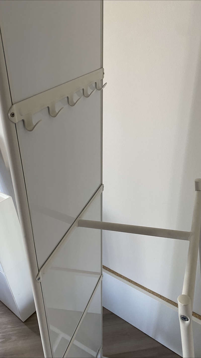 IKEA KNAPPER Standing Mirror - White - photo 2