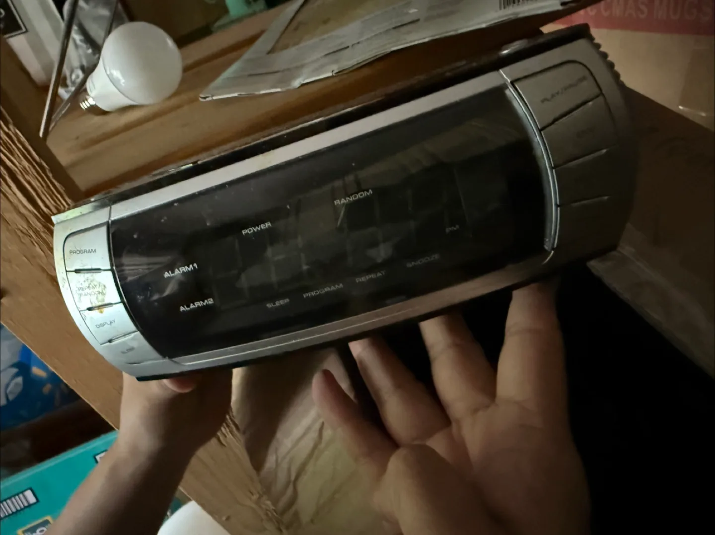 InStudio CD Player Alarm Clock Radio thumbnail