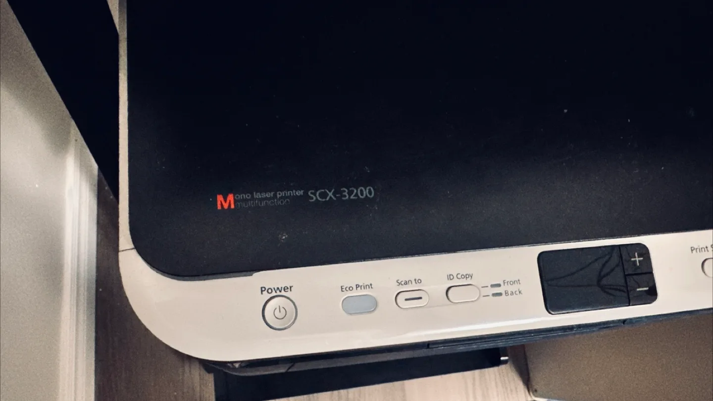 Samsung SCX-3200 Mono Laser Printer image indicator(5)