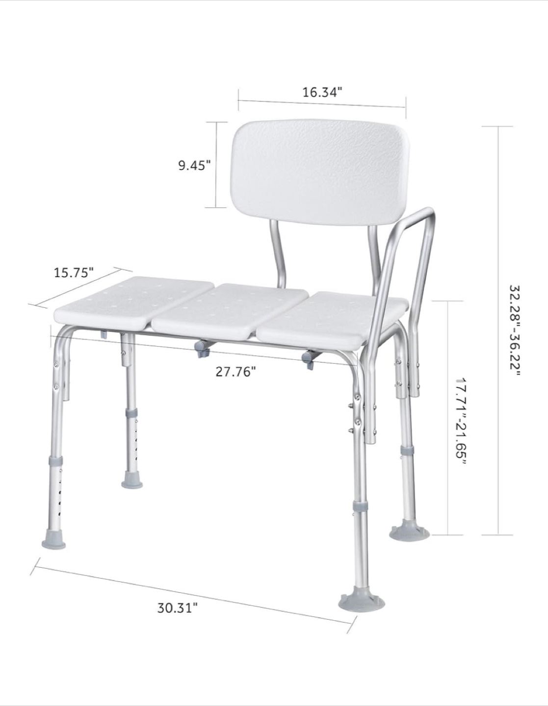 Bath Transfer Bench - Brand New in Box - photo 3