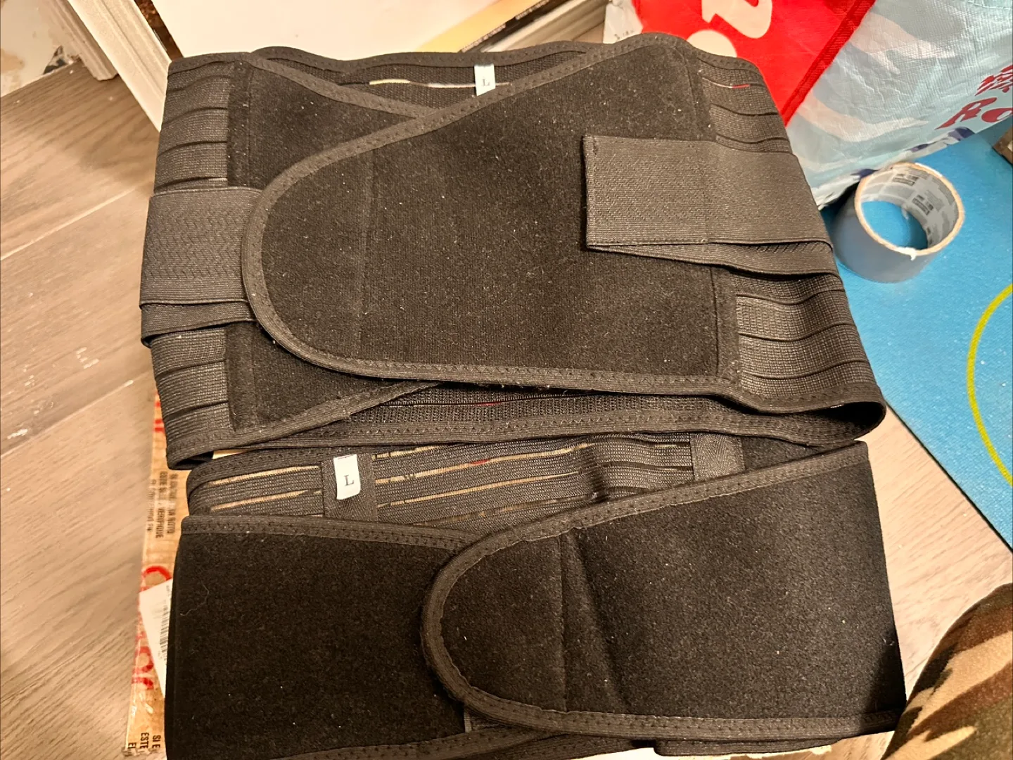 Black Postpartum Belly Band - Size L thumbnail