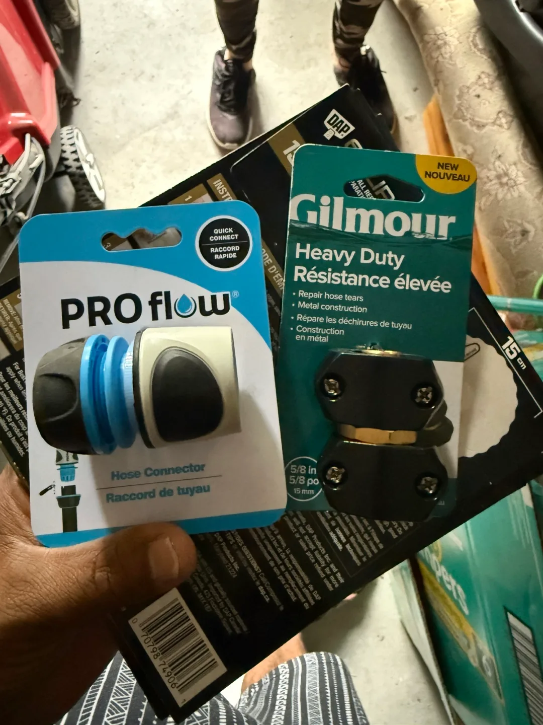 Pro Flow & Gilmour Hose Connectors - New image indicator(2)