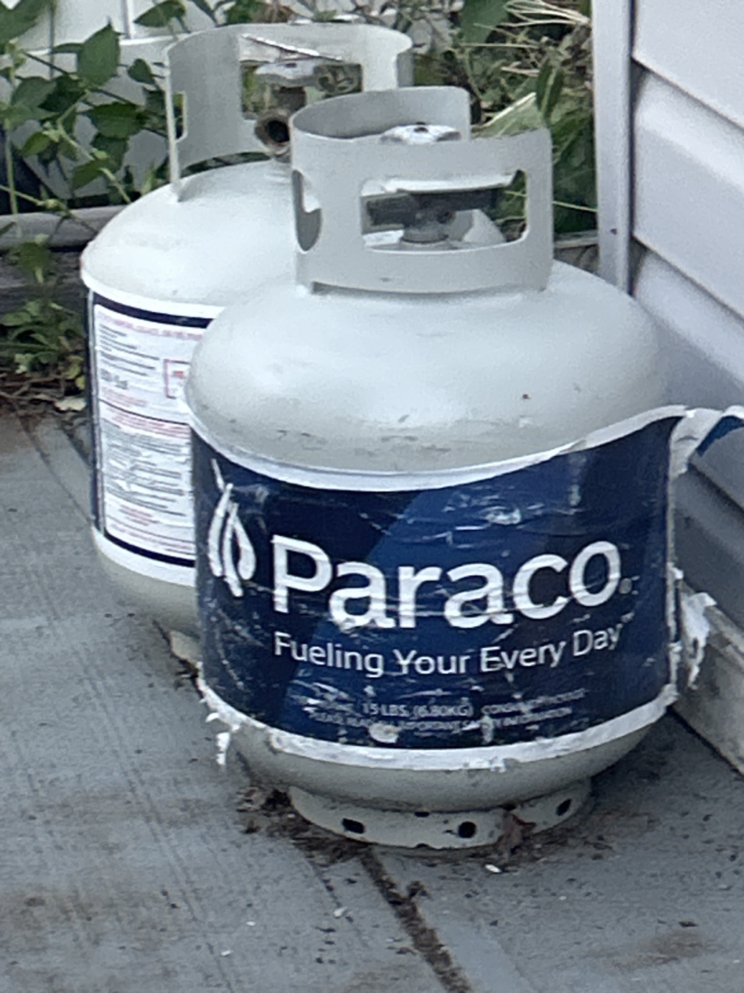 Paraco Propane Tank - 15 lbs