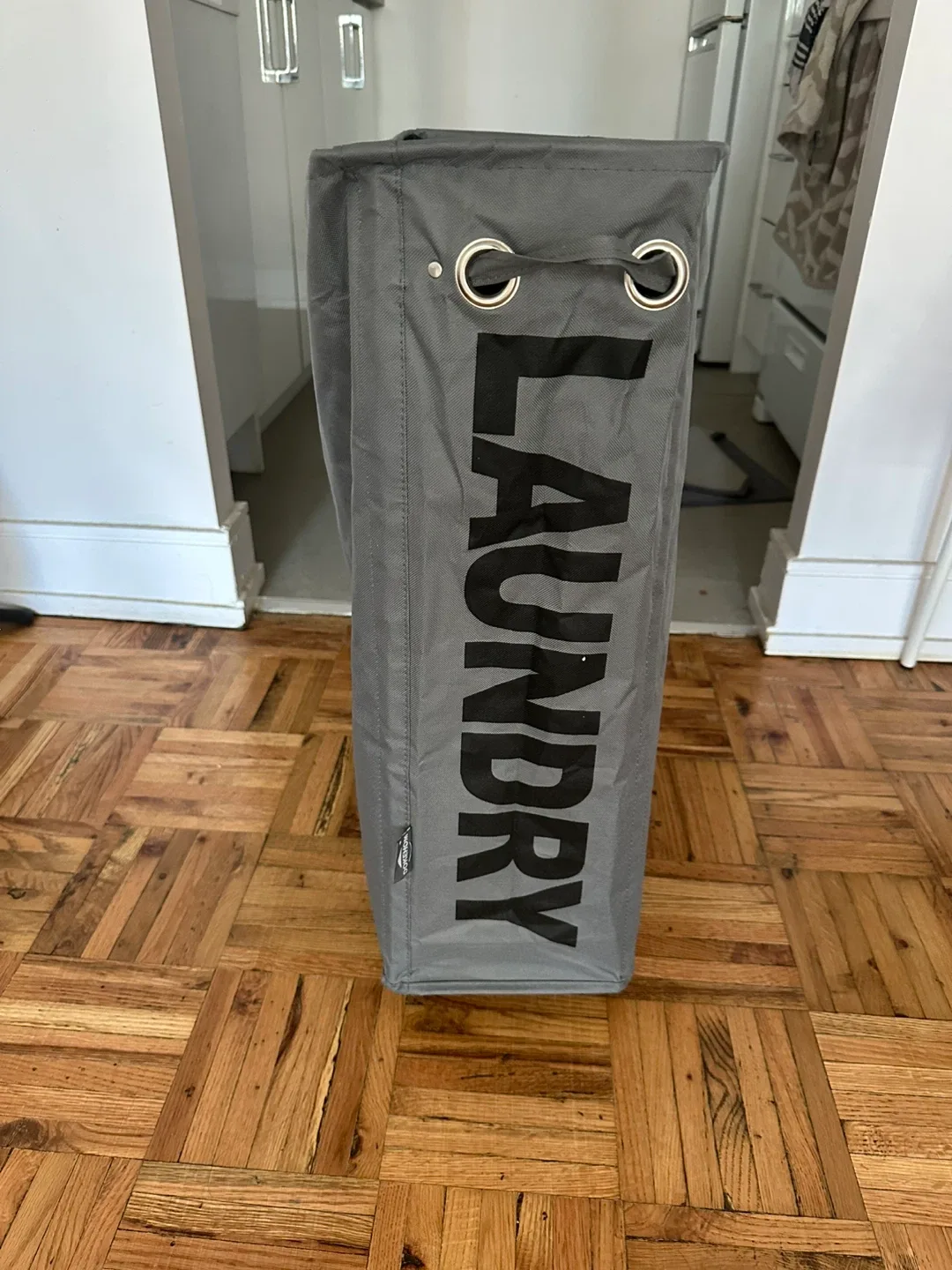 Laundry Hamper - Grey thumbnail