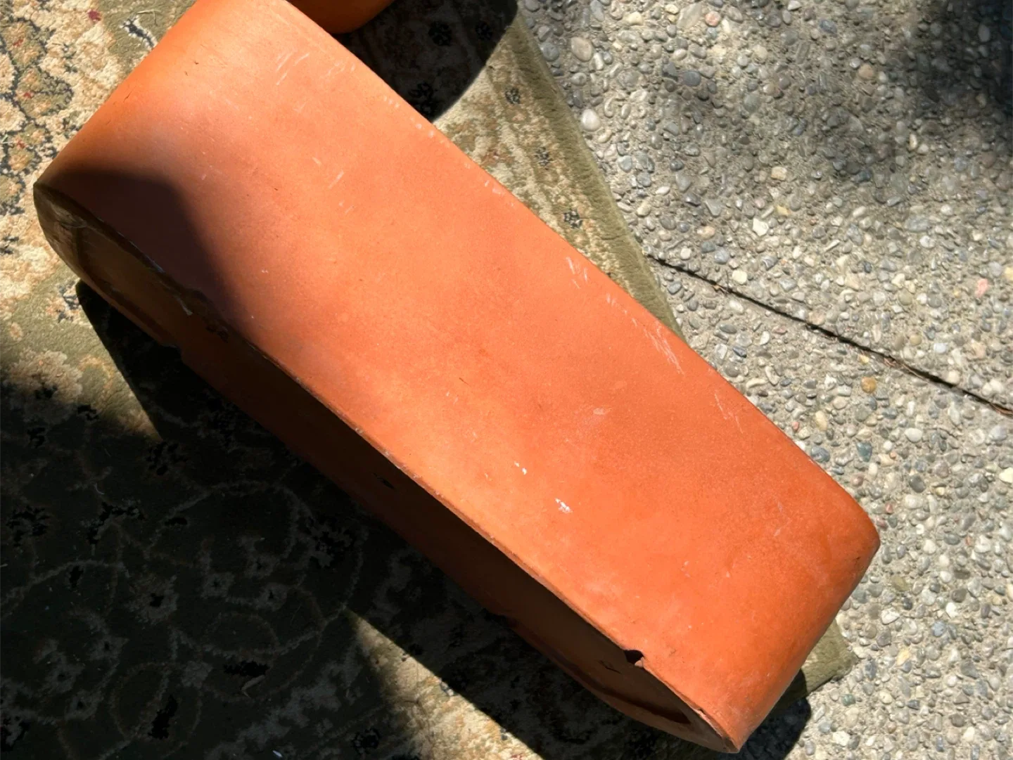 Flower pots made of cley ( set of three) image indicator(4)