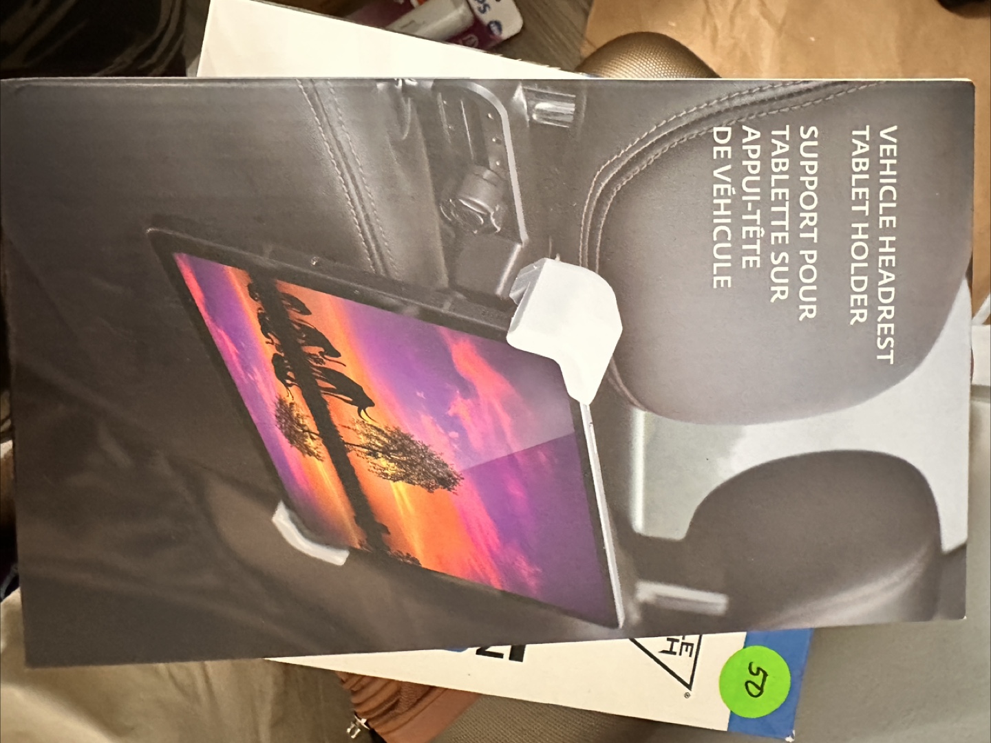 Vehicle Headrest Tablet Holder - photo 2