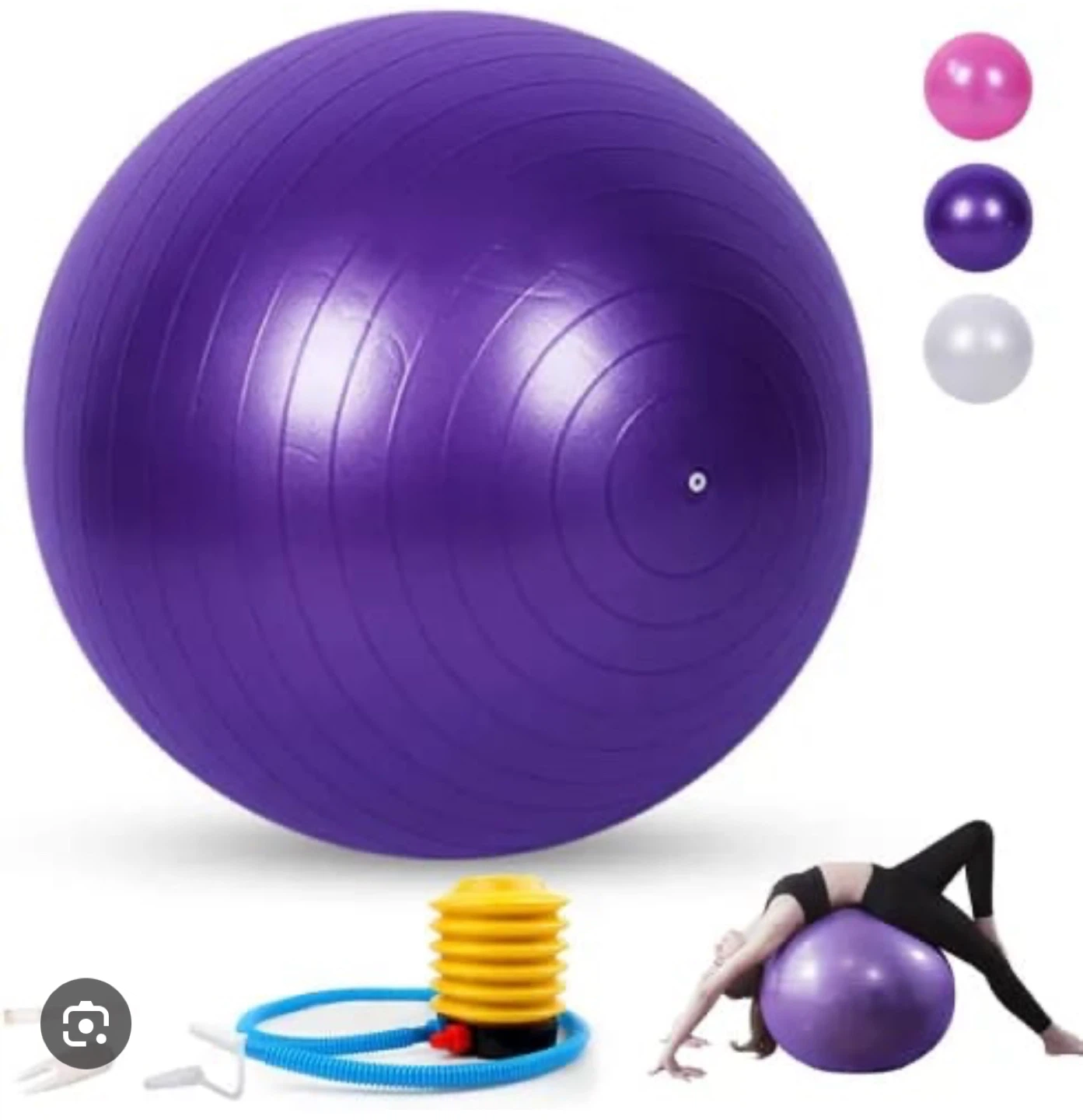 Vegastar Purple Exercise Ball - photo 3