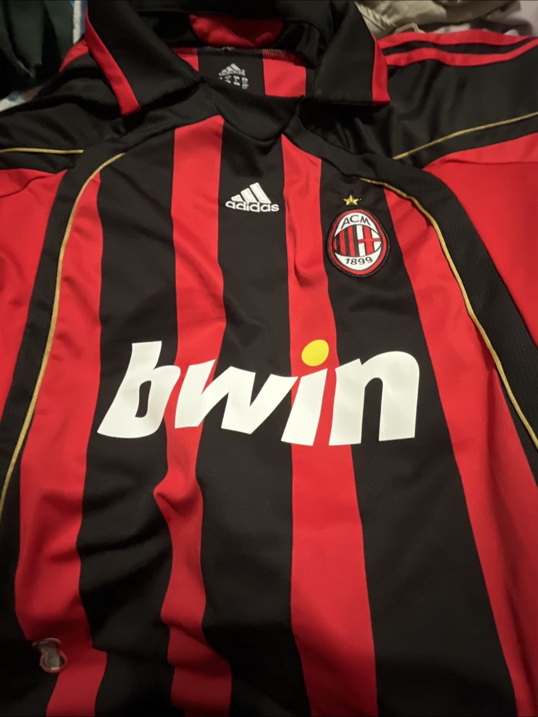 Adidas AC Milan KAKA #22 Soccer Jersey size medium