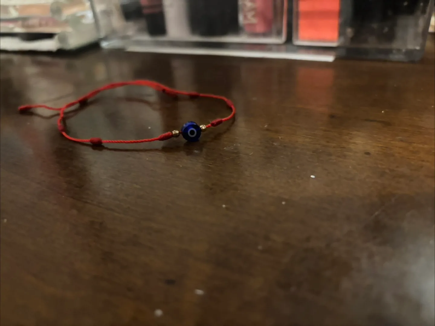 Red String Evil Eye Bracelet thumbnail