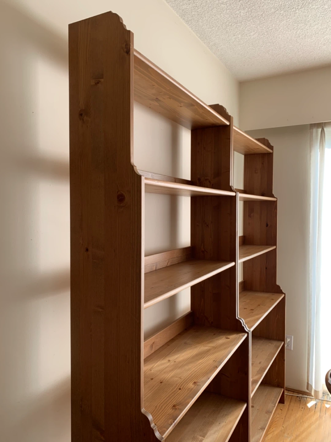Wooden Bookcase Shelving Unit - photo 3