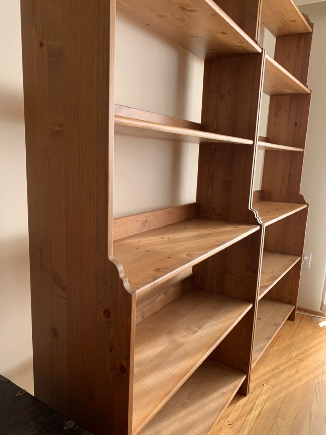 Wooden Bookcase Shelving Unit - photo 4