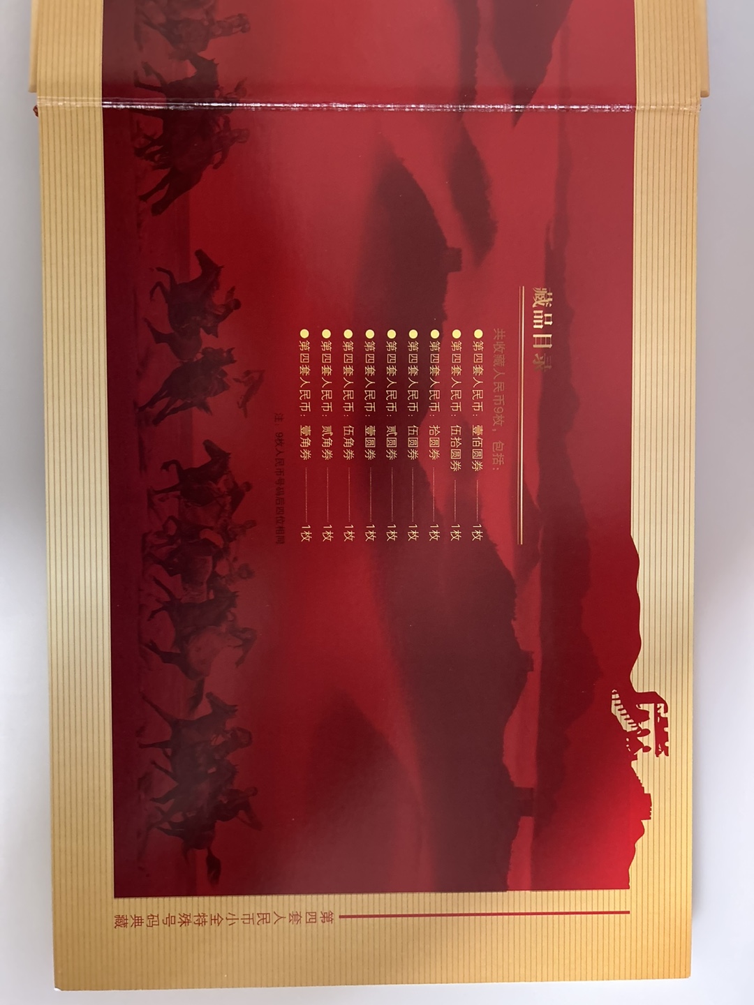 Chinese Renminbi Banknotes Collection
