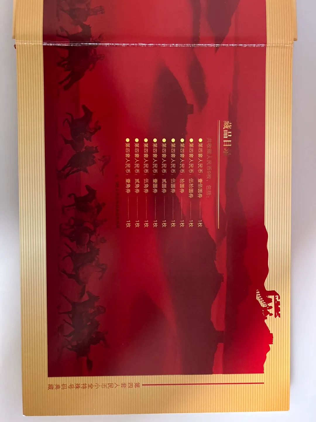 Chinese Renminbi Banknotes Collection thumbnail