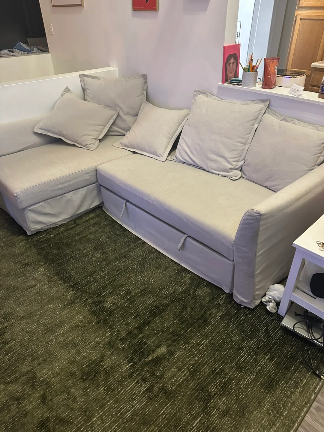 IKEA Holmsund Sleeper Sectional Sofa