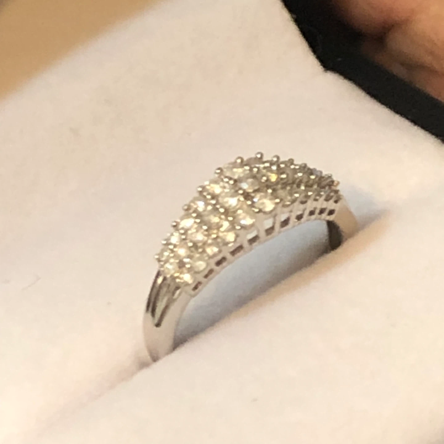 925 Sterling Silver Diamond Ring