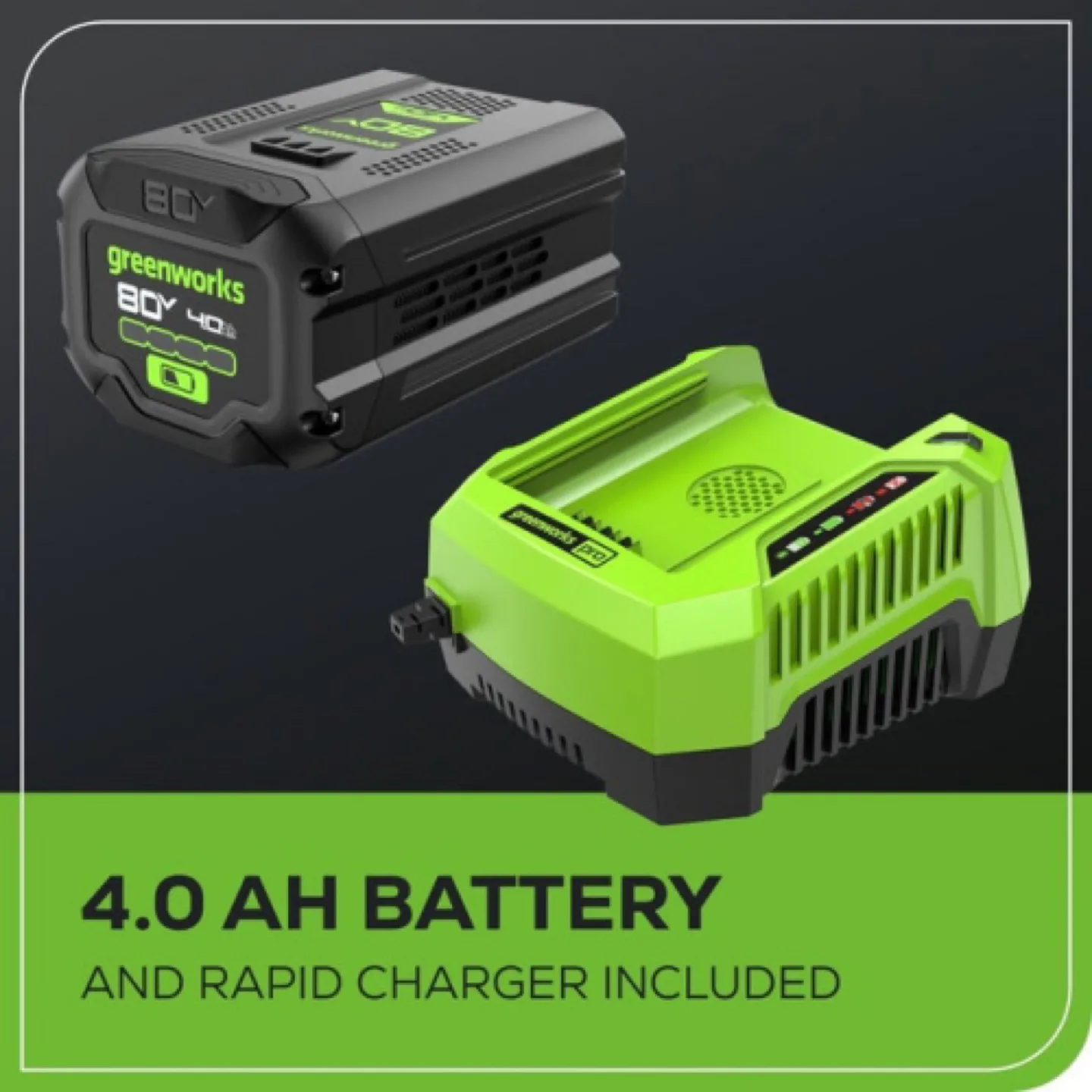 BNIB Greenworks 80V 770 CFM 180 MPH Leaf Blower image indicator(6)