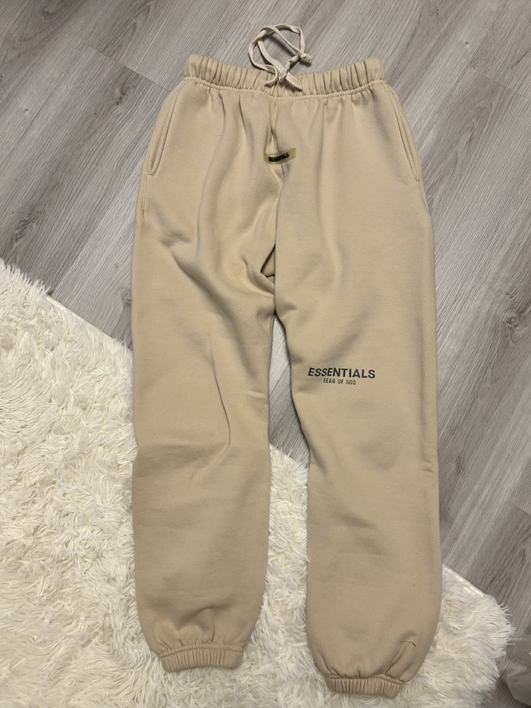 Essentials Fear of God Beige Sweatpants