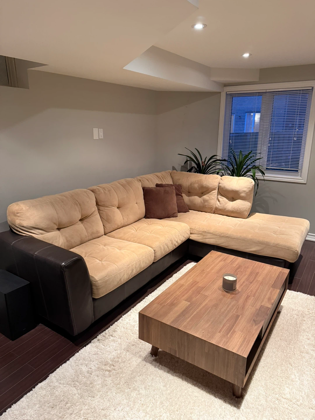 Tan Sectional Couch