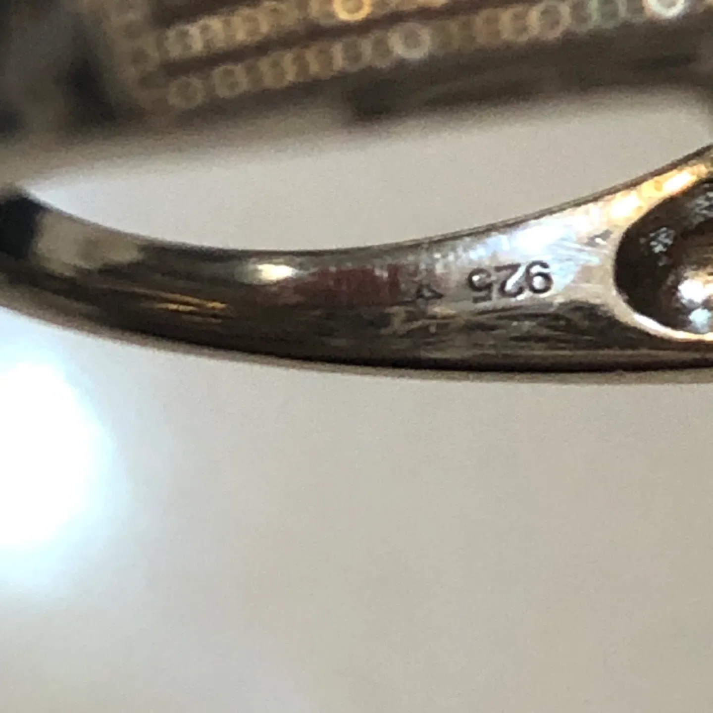 925 Sterling Silver Diamond Ring image indicator(3)