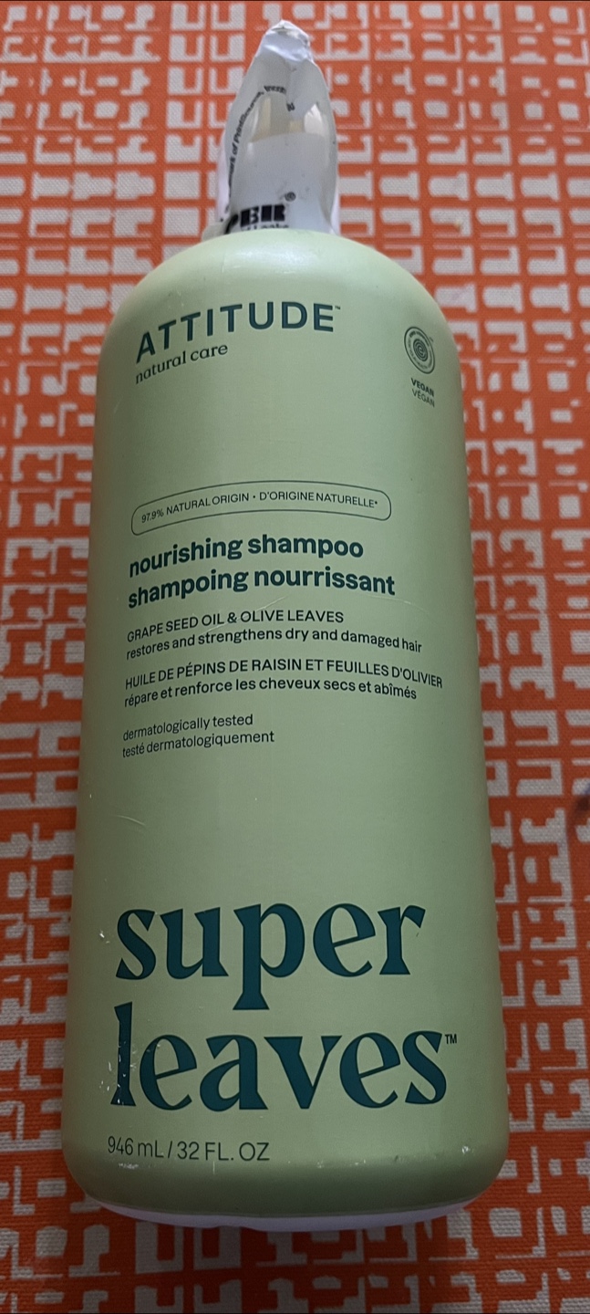Attitude Super Leaves Nourishing Shampoo, 946 mL