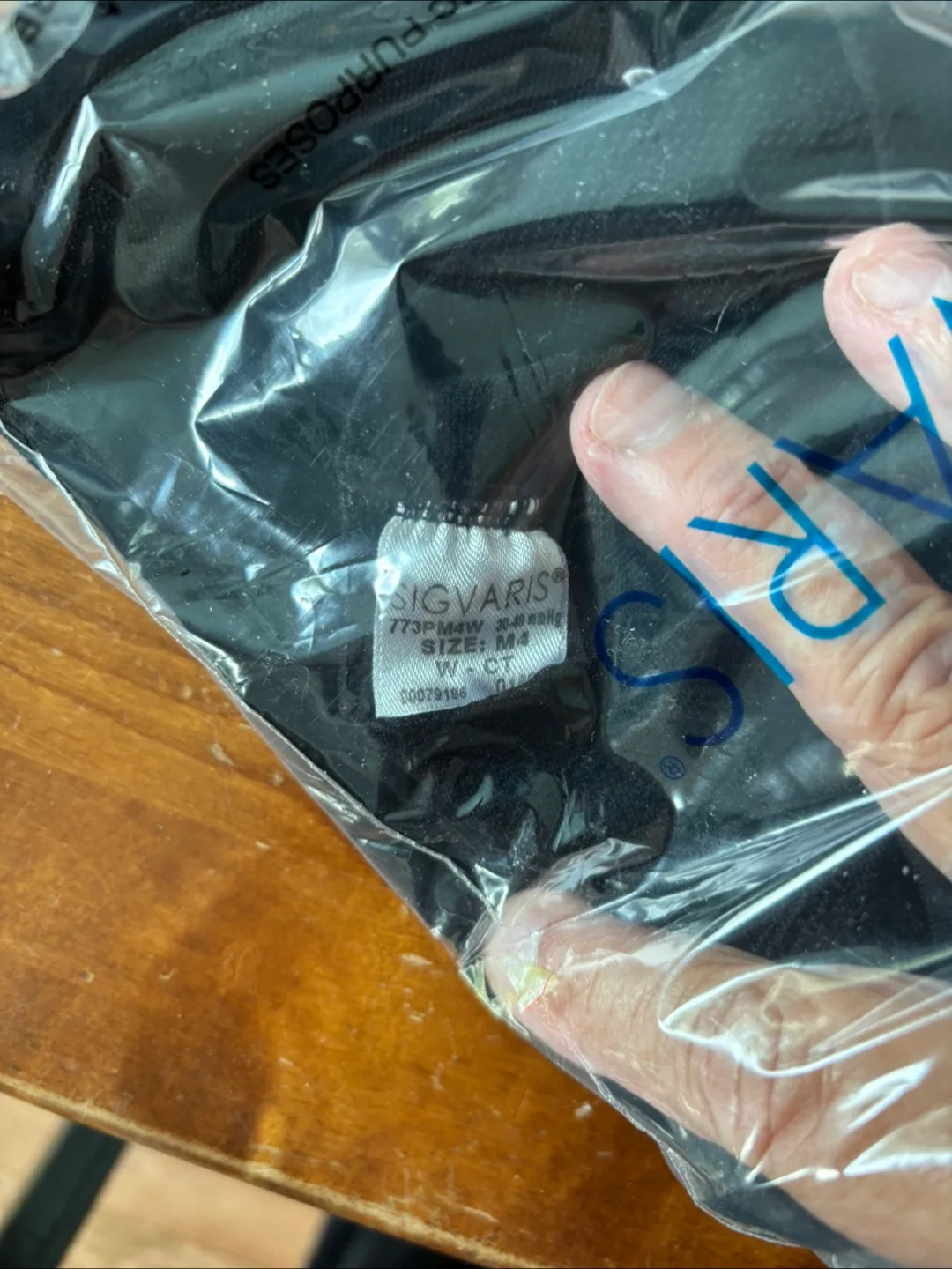 Sigvaris 770 Series Compression Stockings, M4 Black image indicator(7)