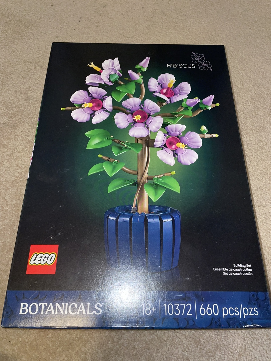New LEGO 10372 Hibiscus Botanical Collection