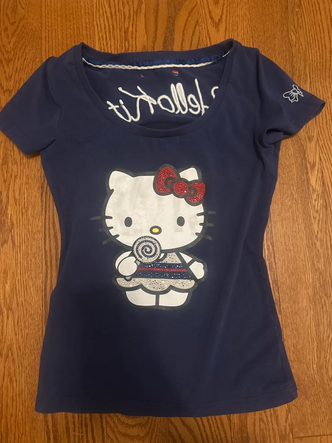 Hello Kitty Navy Blue T-Shirt thumbnail