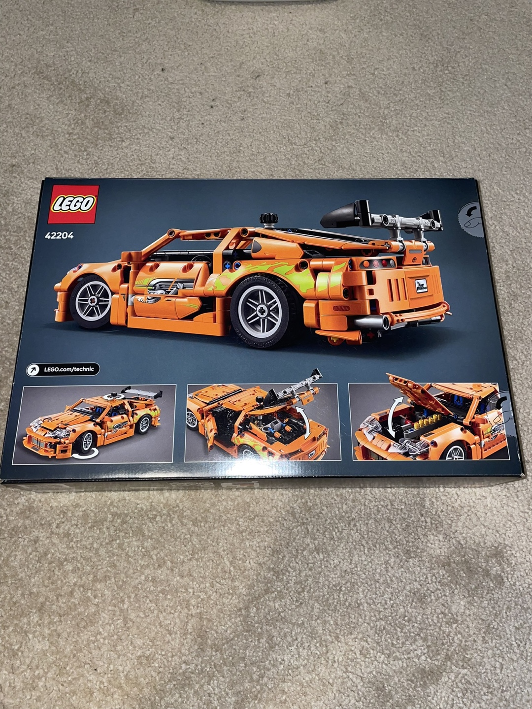 LEGO Technic Fast & Furious Toyota Supra MK4 - NEW - photo 2