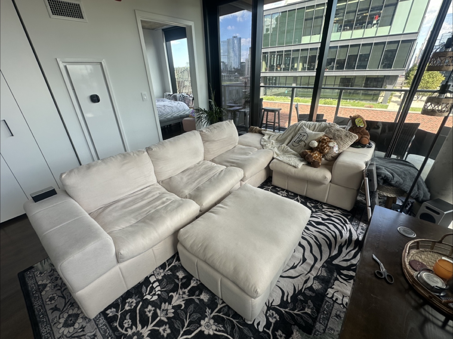 Cloud Modular Sectional Sofa - Cream - photo 4