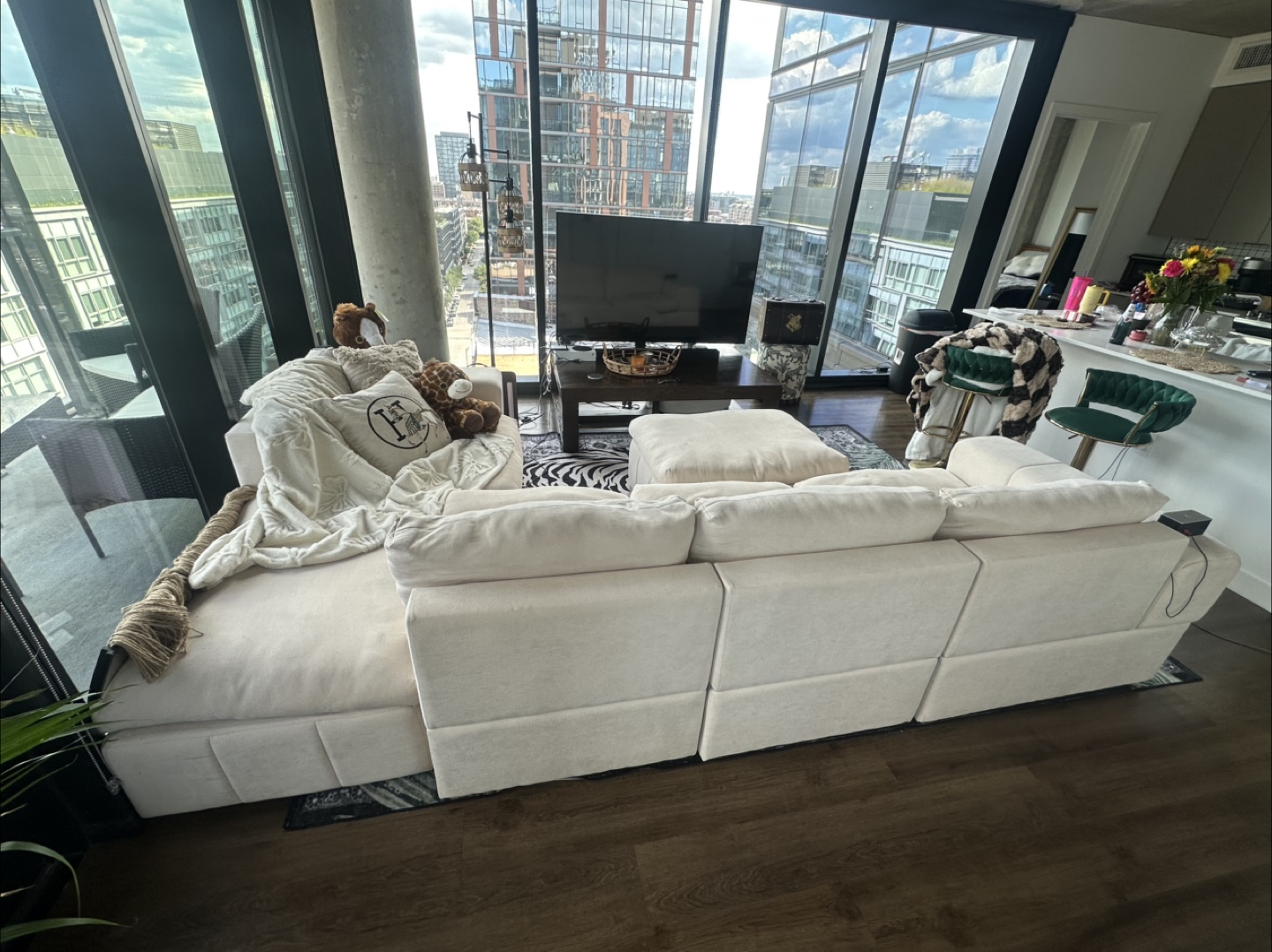 Cloud Modular Sectional Sofa - Cream - photo 3