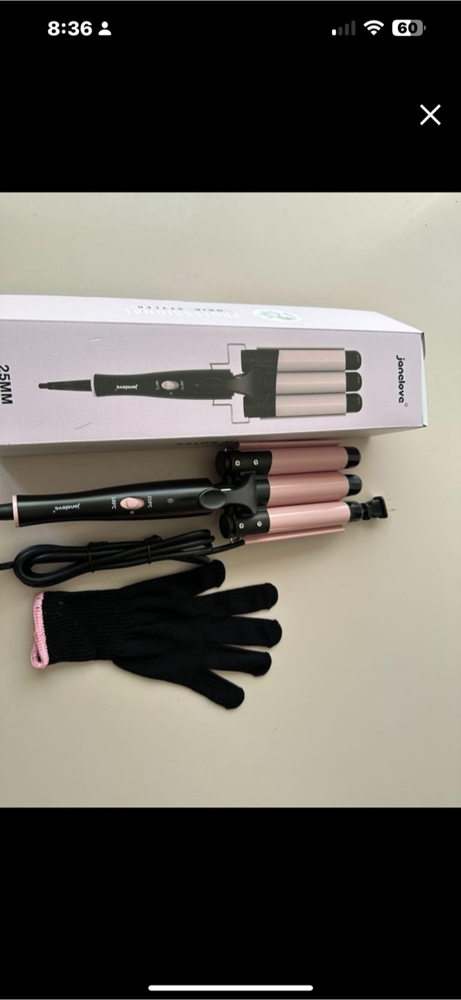 Jandecra 25MM Hair Waver with Glove, New