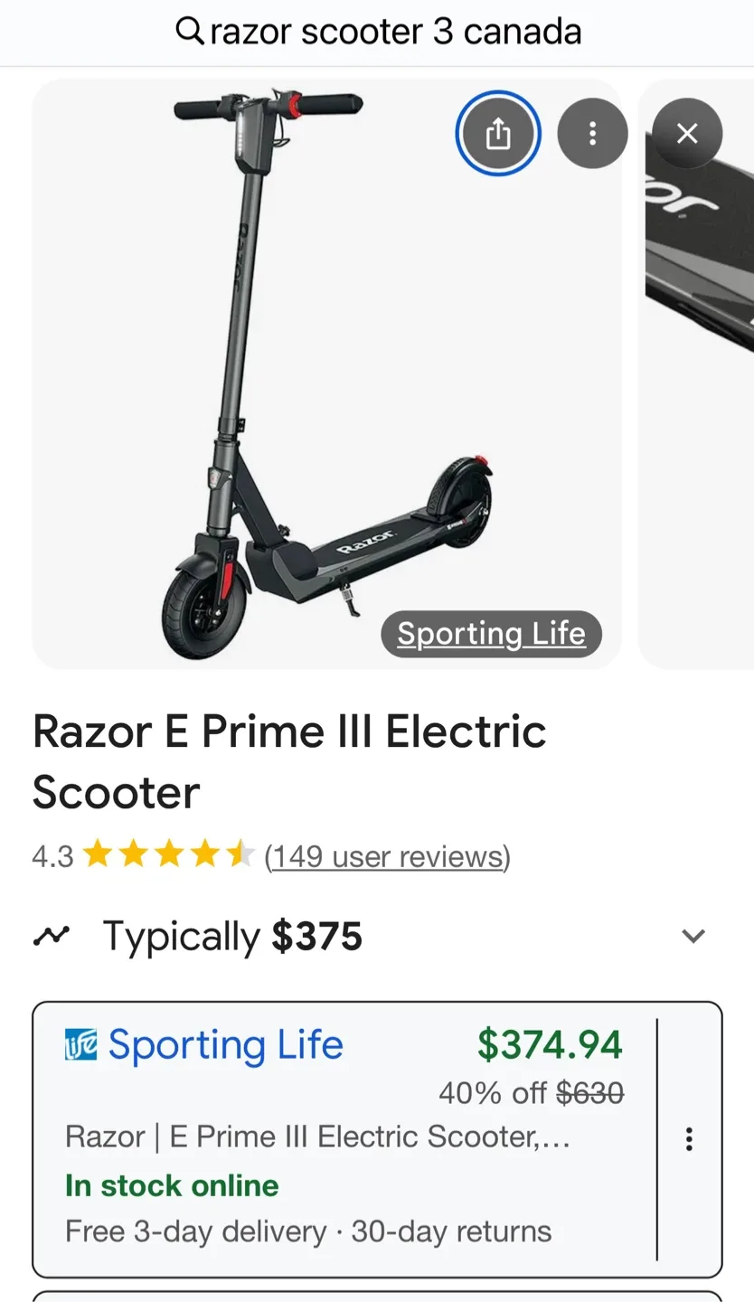 Electric Razor scooter image indicator(4)