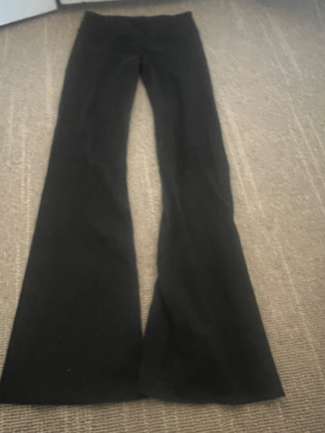 Lululemon Black Flare Yoga Pants