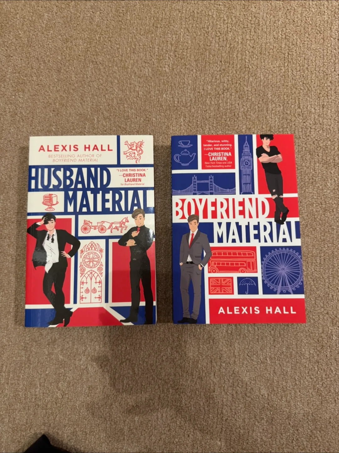 Husband Material & Boyfriend Material by Alexis Hall