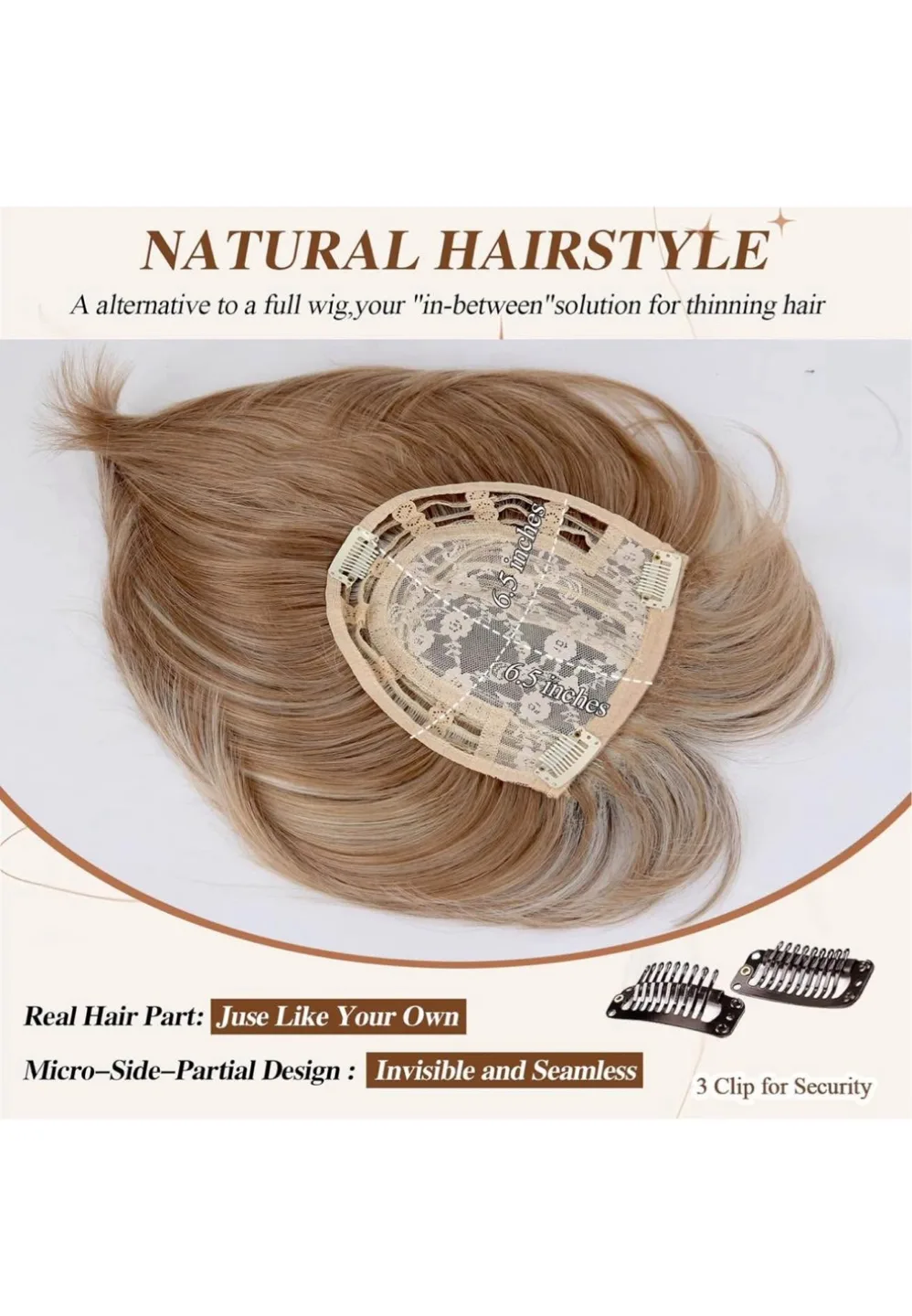 Natural Hairstyle Hair Topper image indicator(5)