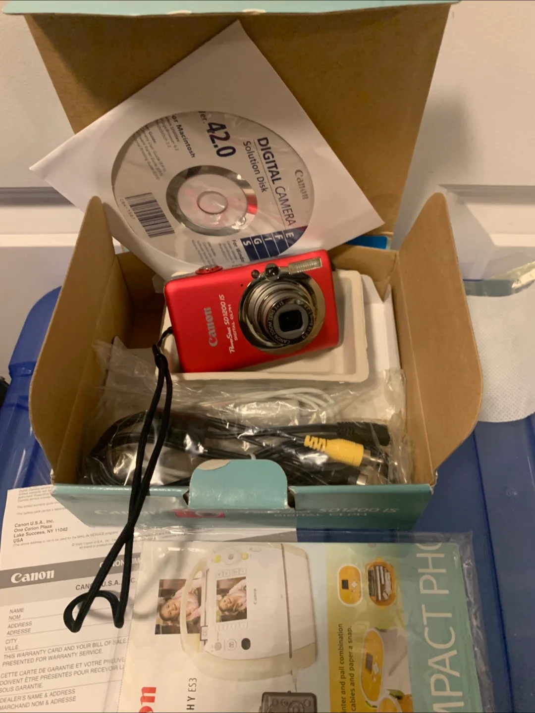 Canon PowerShot SD1200 IS Digital ELPH - Red image indicator(3)