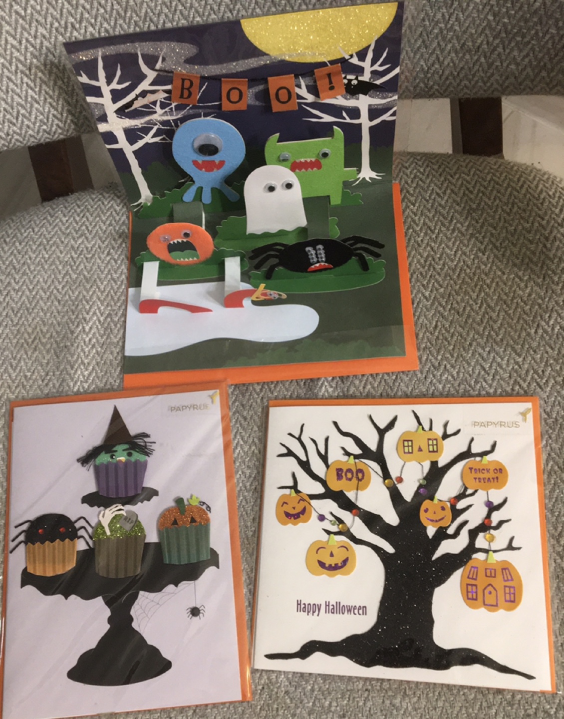 Papyrus Halloween Cards - Set of 3 - photo 2