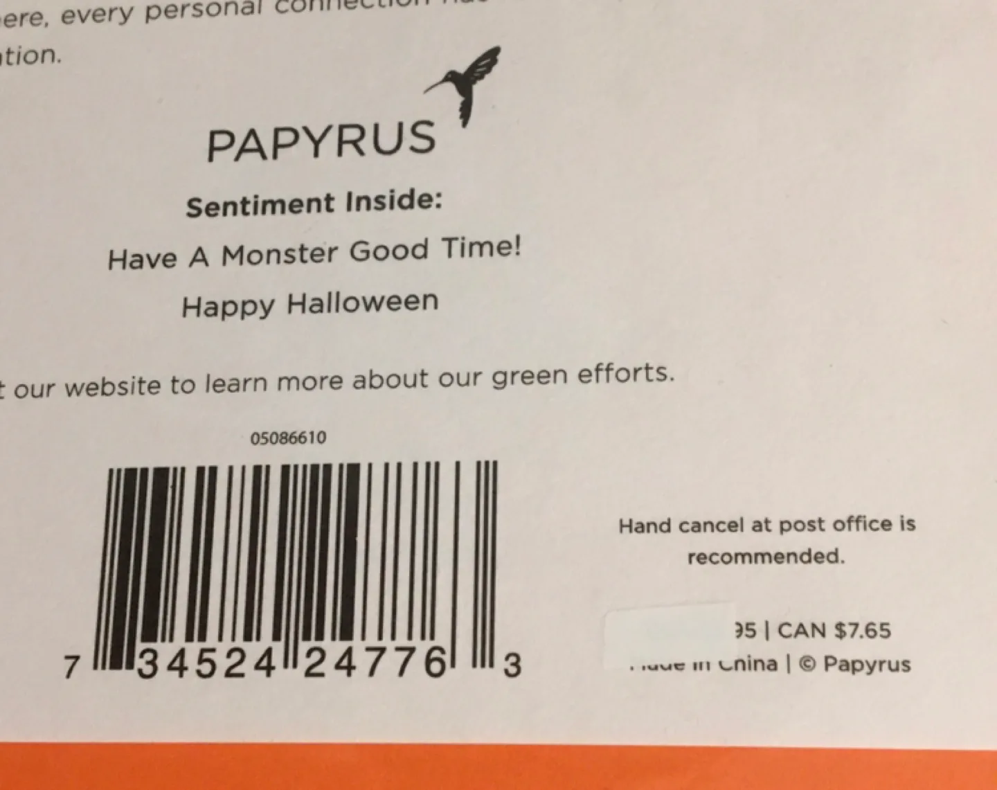 Papyrus Halloween Cards - Set of 3 image indicator(4)